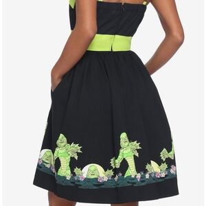 Universal Monsters Creature From The Black Lagoon Lace-Up Dress
